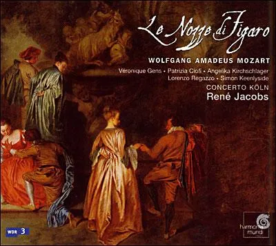 Avec qui Wolfgang crée-t-il les "Noces de Figaro" ?