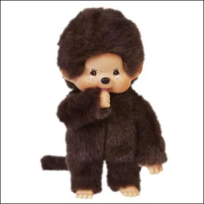 Quel singe peluche a fait le tour du monde dans les années 80 ?