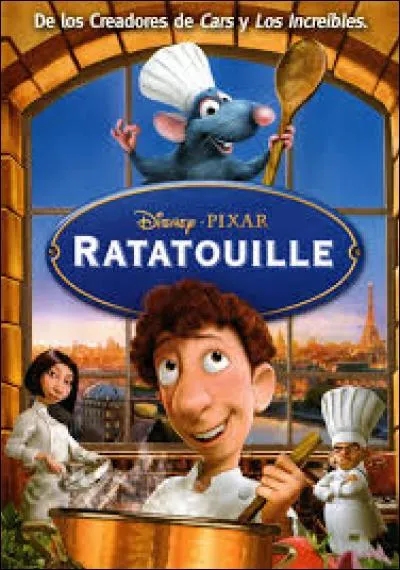 En quelle année le film "Ratatouille" est-il sorti en DVD en France ?