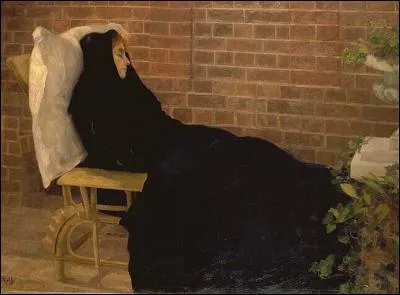 Qui a peint "La malade" ?