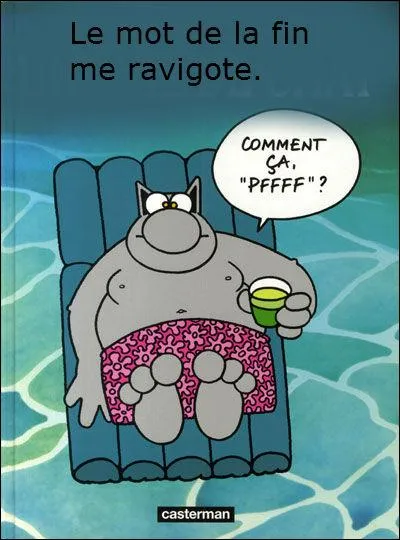 Et en vue d'éviter une dépression nerveuse très prochaine ?