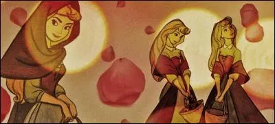 Comment les trois fées surnomment-elles Aurore lorsqu'elles l'élèvent dans la forêt ?