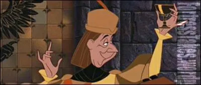 De quel instrument le ménestrel joue-t-il ?