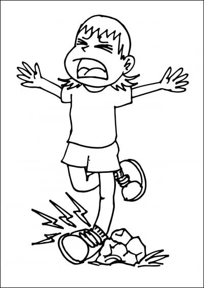 Traumatisme des ligaments occasionné par une mobilisation excessive d'une articulation.