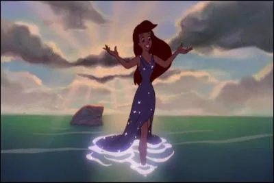 Ainsi Ariel put enfin vivre parmi les humains, auprès de son grand amour ! Ils se marièrent et eurent beaucoup d'enfants... Ah non, pardon ! Juste une petite fille ! ^^
Comment s'appelle-t-elle ?