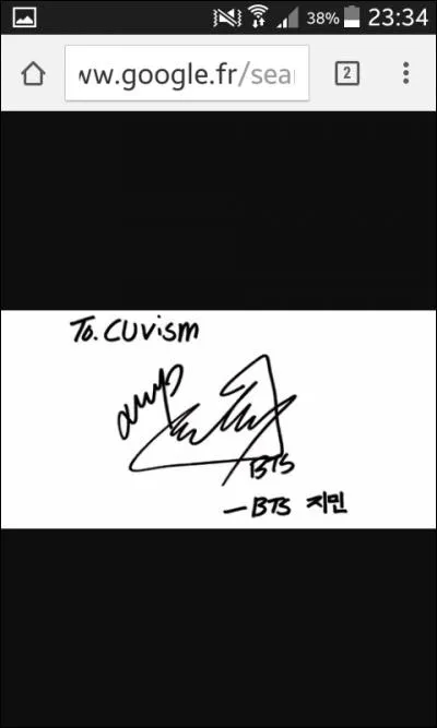 A qui appartient la signature ?