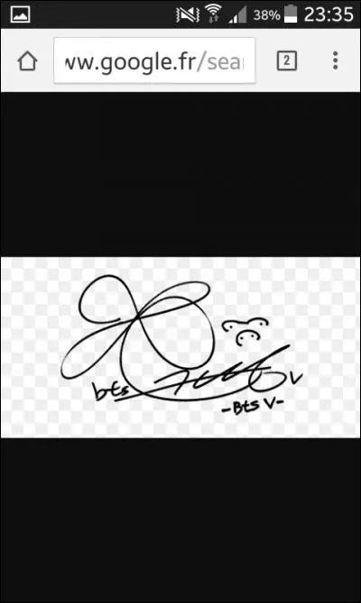 A qui est la signature ?