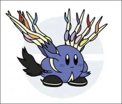 En quel Pokémon Légendaire est déguisé ce Kirby ?