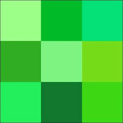 Et le vert, que peut-il vouloir dire ?