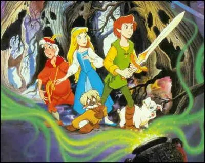 Y a-t-il un chat dans Taram et le Chaudron Magique ?