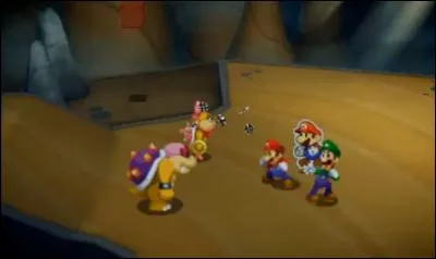 Lorsque Roy et Wendy appellent Larry pour qu'il vienne les aider à combattre les frères Mario, pourquoi celui-ci ne vient-il pas ?