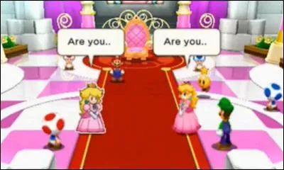 Quels sont les personnages que doivent secourir les frères Mario tout au long du jeu ?