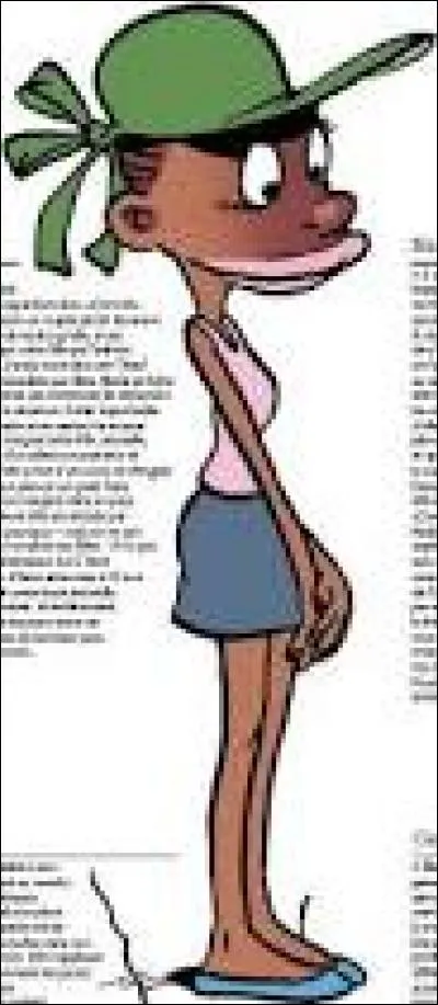 Comme s'appelle sa concurrente ?