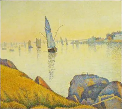 Qui a peint "Concarneau, calme du soir" ?
