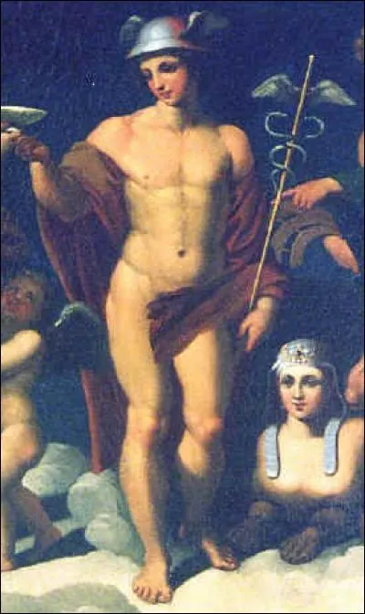 Trouvez le personnage se rapprochant du dieu Hermès !