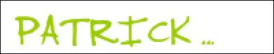 Que signifie le prénom "Patrick" ?
