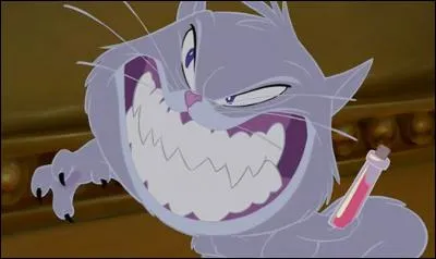 Il ne restait plus que deux fioles ! Yzma finit par nous rattraper sur la façade du palais, et, en sautant sur nous, fit exploser l'une d'elles, qui la transforma en chat. Après une lutte acharnée pour obtenir la dernière fiole, Yzma la récupéra. Mais elle fut vaincue au dernier moment car :