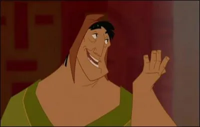 Ah ! Voilà, c'est ça. Eh bien ne vous fiez pas à son air timide et naïf, car c'est à cause de lui que tout est arrivé. 
Laissez-moi a présent vous présenter Yzma, ma conseillère, une autre responsable de ma déchéance. Elle est la preuve vivante que les dinosaures ont vécu sur la terre. Vous souvenez-vous de son fidèle bras droit ? Elle en change tous les...