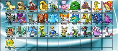 Ces Pokémon sont de couleur...