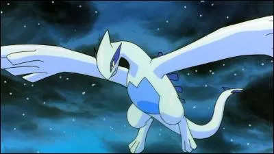 Sur l'image Lugia vole de...