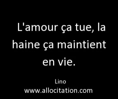 La haine est-elle un sentiment négatif ou positif ?
