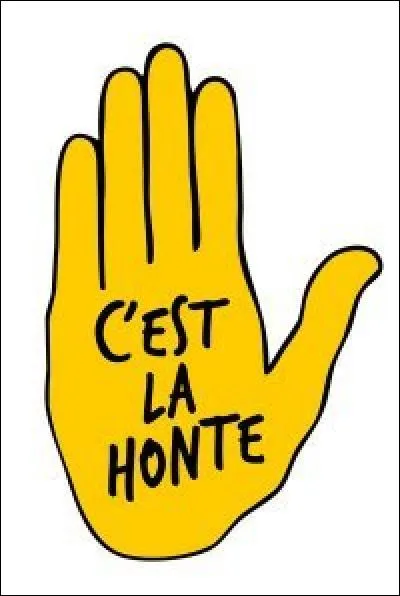 Lequel de ses mot est un synonyme de honte ?