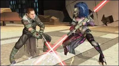 Qui remporta le duel opposant Galen Marek à Dark Phobos au temple Jedi de Coruscant ?