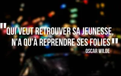 "Je vais peut-être faire une folie !" Qu'est-ce que je veux dire par là ?