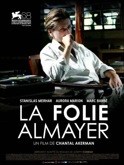 Quel type de film est le long-métrage français "La Folie Almayer", réalisé par Chantal Akerman (2012) ?