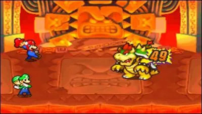 Quelle attaque Bowser n'utilise-t-il pas dans son combat contre les frères Mario ?