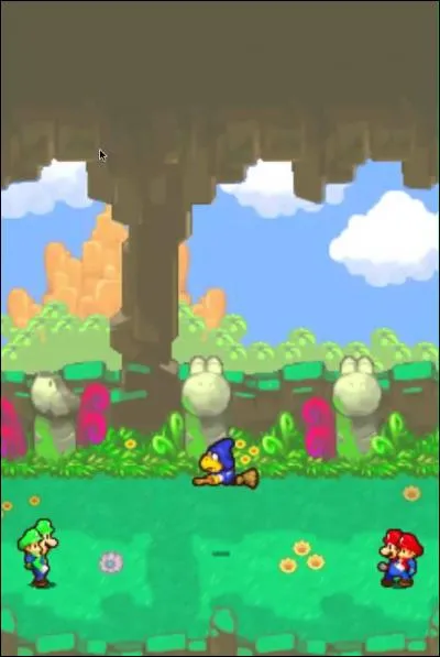 Lors du combat contre Kamek, quel est le moyen de savoir lequel est le vrai Kamek mis à part en attaquant chaque copie une par une ?