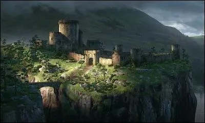 "On dit que le destin est tel une étoffe tissée
Où les histoires de chacun sont des fils entremêlés
Et que si l'on fait tout son possible pour y arriver
On finira par le trouver
Mais là, enfermée dans ce triste château
Je ne peux que rêver à des jours plus beaux
Je voudrais juste un peu de liberté
Et comme l'aigle brun pouvoir m'envoler"

Dans quel pays peut-on voir ce château ?