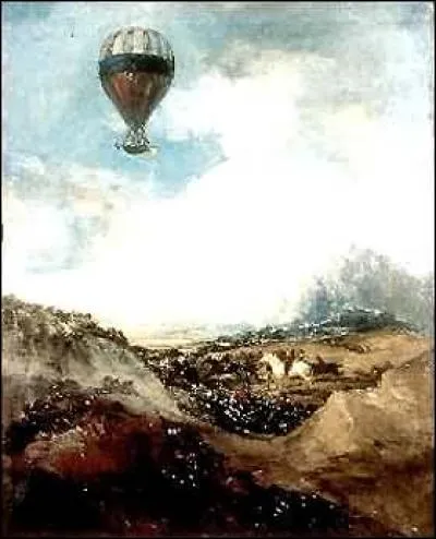 Qui a peint "Ballon aérostatique" ?