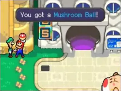 Combien de balles champis les frères Mario doivent-ils trouver en tout dans le village des Toads ?