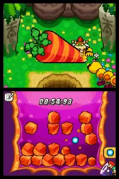 Combien y a-t-il de couleurs différentes pour les petites sphères qui apparaissent dans ce mini-jeu et qui permettent de détruire les morceaux de carotte plus rapidement ?