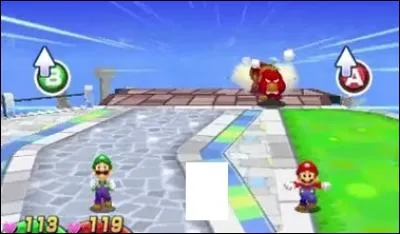 Qui fait "équipe" avec les frères Mario durant le combat contre Wiggler ?