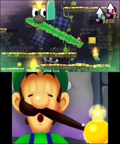 Quel est le premier Koussinos que sauvent Mario et Luigi ?