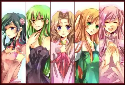 Quelles filles sont amoureuses de Lelouch ?