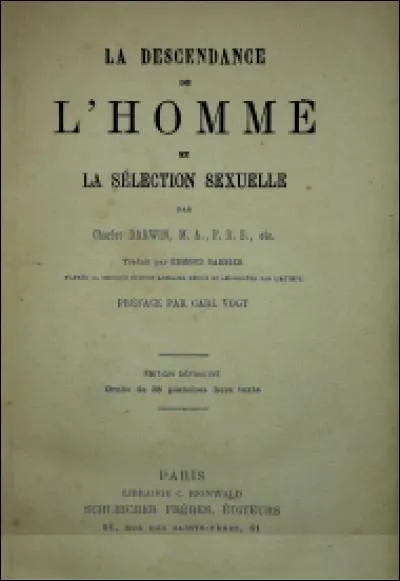 Tout cela est bien dans la logique de... En effet toute cette séduction de la part des dinosaures s'inscrit dans la sélection sexuelle. Les mâles cherchant une femelle chassent les rivaux faibles et les femelles choisissent le mâle performant et impressionnant. Mais de qui donc vient cette théorie (pour remplir les pointillés) ?