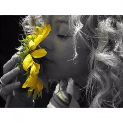 Qui voyait d'ici un rayon de soleil doré comme tes cheveux ?