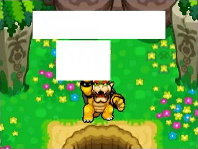 Qu'est-ce que tient Bowser ?