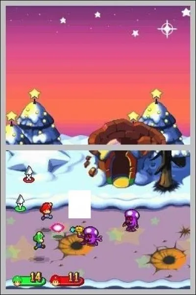 Qui se trouve à côté de Baby Mario ?