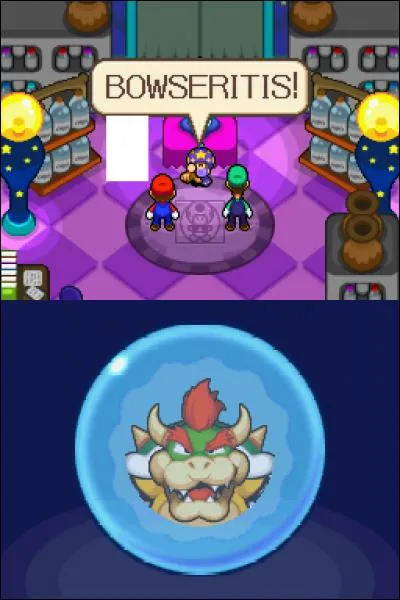 Qui se trouve à la droite du Dr.Toadni ?