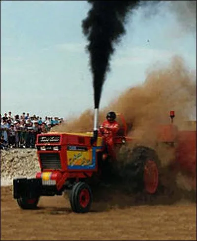 Quel est le nom de ce tracteur ?