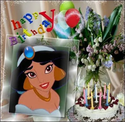 Dis-moi ma petite Sisi, as-tu des animaux ? J'ai prévu de t'offrir un magnifique tigre qui ressemble au mien. Tu pourras lui donner le nom du superbe singe d'Aladdin, autrement dit :