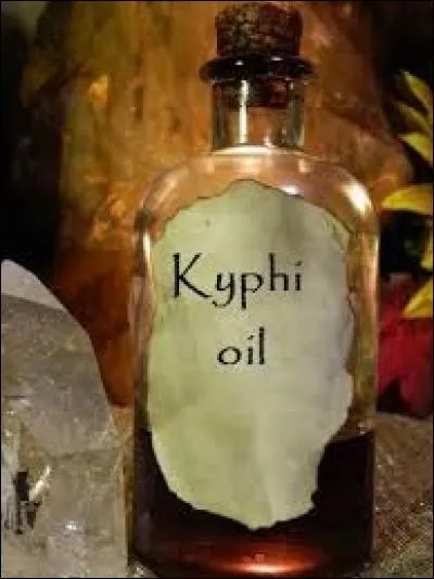 Où utilisait-on le kyphi ?