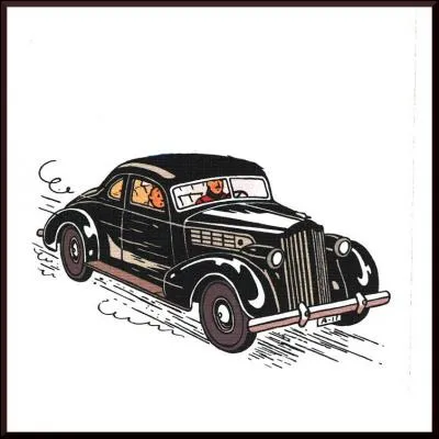 C'est en Syldavie que roule cette voiture, mais vous souvenez-vous dans quel album ?