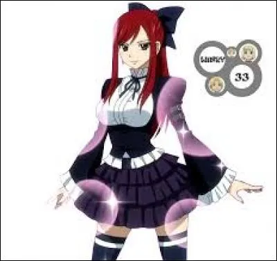 Pourquoi Erza ne pleure que d'un il ?