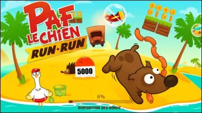 Pour commencer le jeu tu attendS combien de % ?