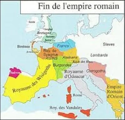 En quelle année la chute de l'Empire romain d'Occident a-t-elle eu lieu ?